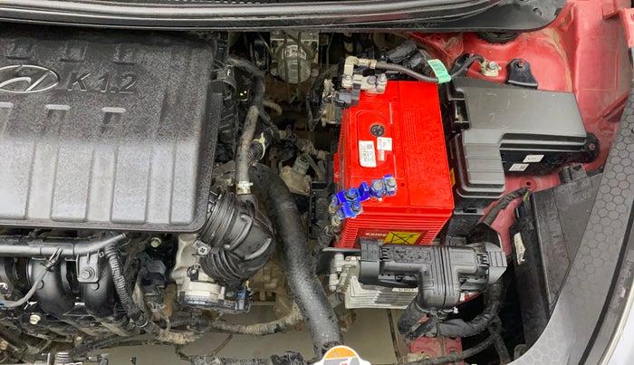 2020 Hyundai GRAND I10 NIOS SPORTZ AMT 1.2 KAPPA VTVT, Petrol, Automatic, 24,643 km, Engine View - Left