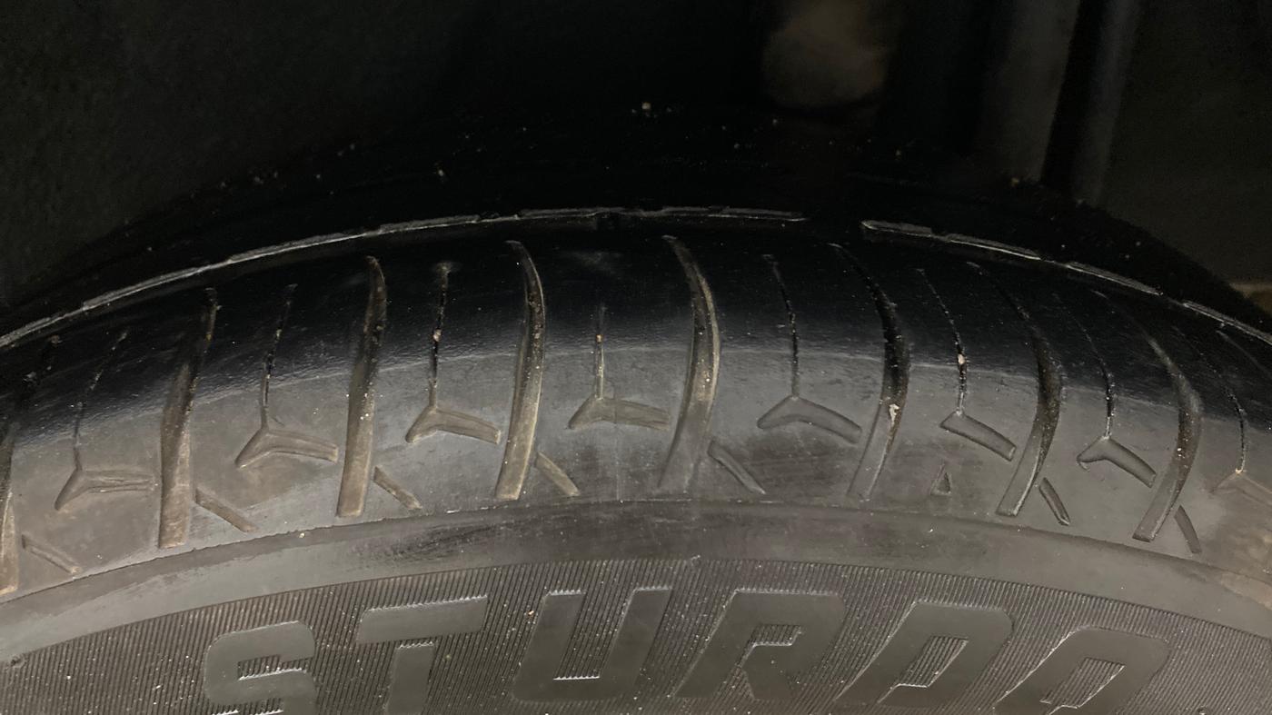2019 Nissan Micra XV CVT, Petrol, Automatic, 58,396 km, Left Rear Tyre Tread
