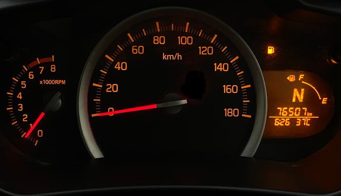2017 Maruti Celerio ZXI AMT (O), Petrol, Automatic, 76,503 km, Odometer Image