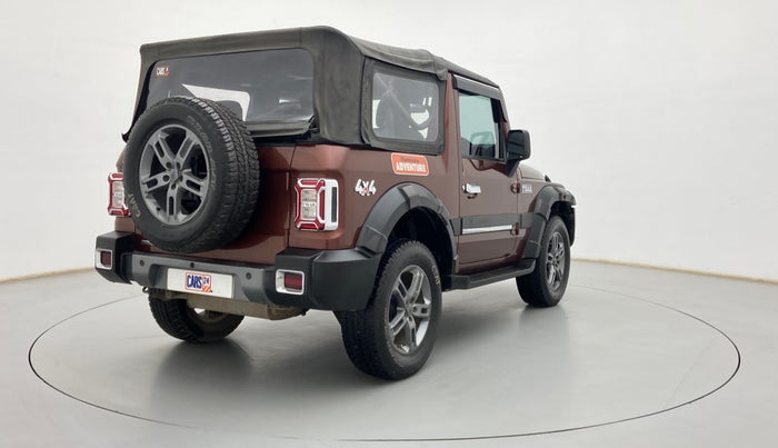 2020 Mahindra Thar LX  P 4WD AT CONVERTIBLE, Petrol, Automatic, 23,584 km, Right Back Diagonal