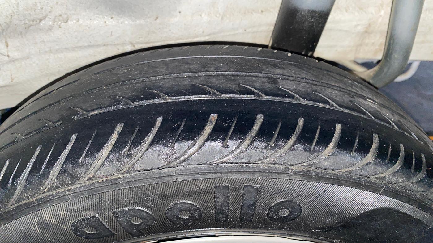 2023 Maruti Alto K10 VXI PLUS, Petrol, Manual, 64,354 km, Left Rear Tyre Tread