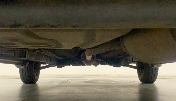 2013 Maruti Wagon R 1.0 LXI CNG, CNG, Manual, 75,562 km, Rear Underbody