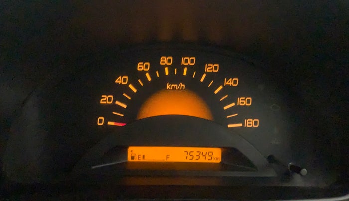 2013 Maruti Wagon R 1.0 LXI CNG, CNG, Manual, 75,562 km, Odometer Image