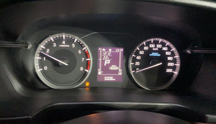 2024 Maruti BREZZA VXI AT SMART HYBRID, Petrol, Automatic, 5,003 km, Odometer Image