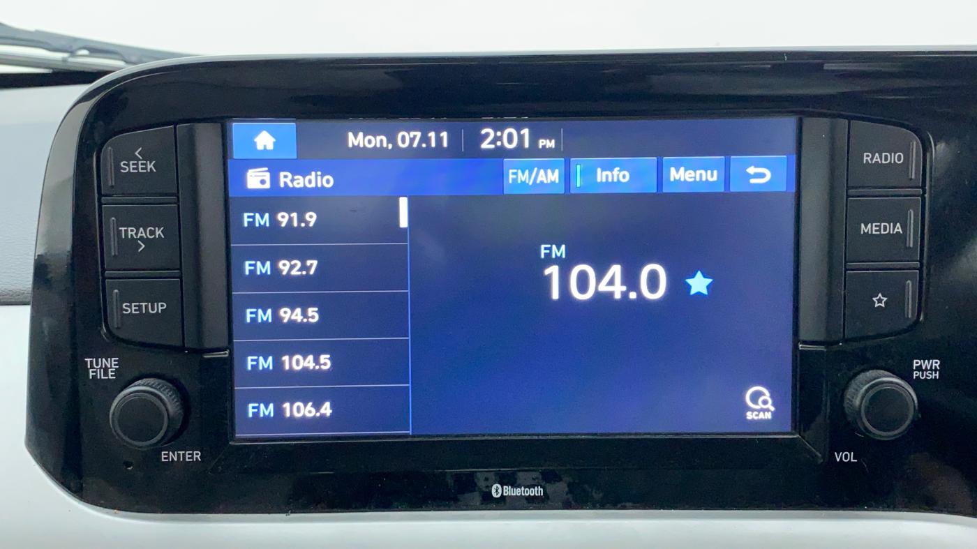 2021 Hyundai GRAND I10 NIOS SPORTZ CNG MT, CNG, Manual, 29,063 km, Infotainment System