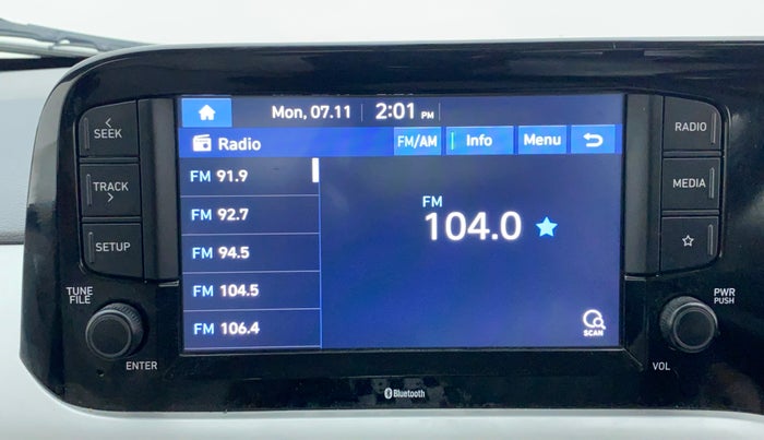 2021 Hyundai GRAND I10 NIOS SPORTZ CNG MT, CNG, Manual, 29,063 km, Infotainment System