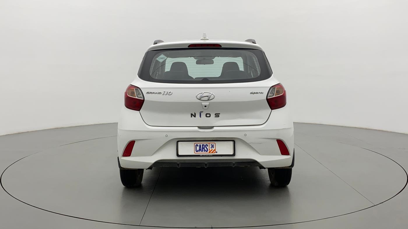 2021 Hyundai GRAND I10 NIOS SPORTZ CNG MT, CNG, Manual, 29,063 km, Back/Rear