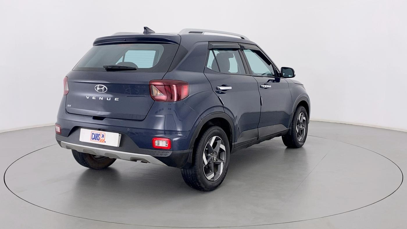 2019 Hyundai VENUE SX(O) CRDi, Diesel, Manual, 85,328 km, Right Back Diagonal