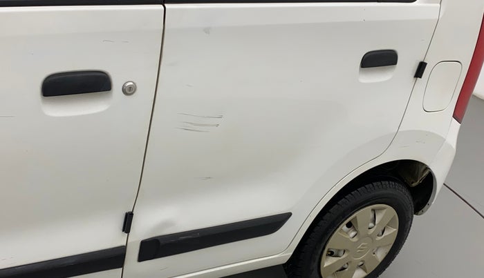 2012 Maruti Wagon R 1.0 LXI, Petrol, Manual, 41,218 km, Rear left door - Slightly dented