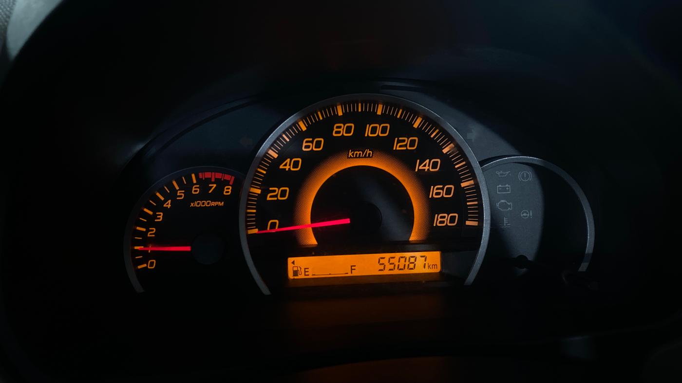 2015 Maruti Wagon R 1.0 VXI, Petrol, Manual, 55,068 km, Odometer Image