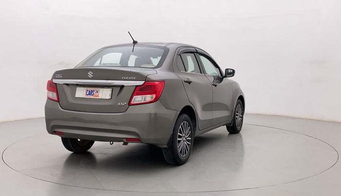 2019 Maruti Dzire ZXI PLUS AMT, Petrol, Automatic, 51,801 km, Right Back Diagonal