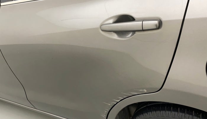 2019 Maruti Dzire ZXI PLUS AMT, Petrol, Automatic, 51,801 km, Rear left door - Slightly dented