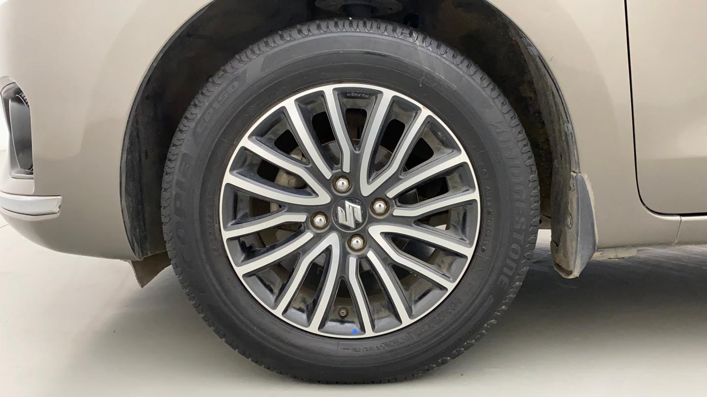 2019 Maruti Dzire ZXI PLUS AMT, Petrol, Automatic, 51,801 km, Left Front Wheel