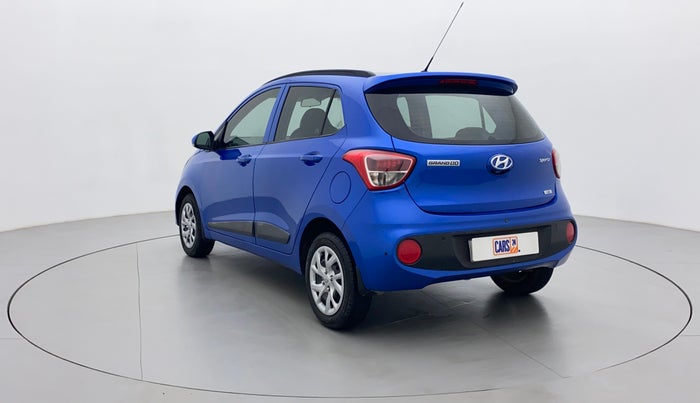 2019 Hyundai Grand i10 SPORTZ 1.2 KAPPA VTVT, Petrol, Manual, 16,561 km, Left Back Diagonal