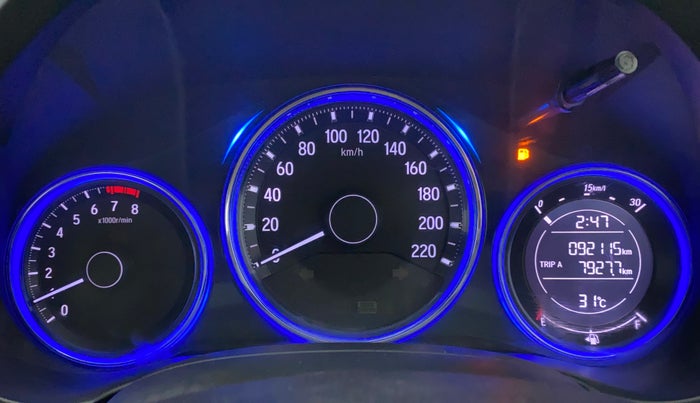 2015 Honda City 1.5L I-VTEC V MT, Petrol, Manual, 92,210 km, Odometer Image