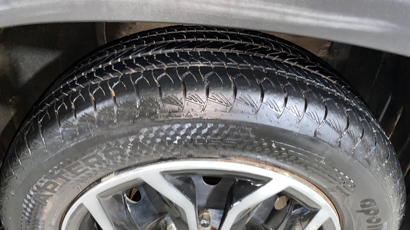 2024 Maruti Grand Vitara DELTA SMART HYBRID AT, Petrol, Automatic, 18,517 km, Right Front Tyre Tread