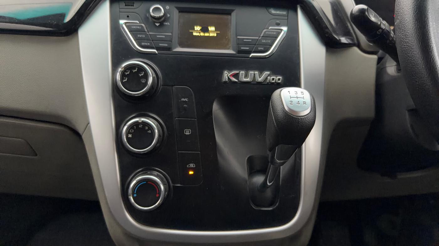 2016 Mahindra Kuv100 K6 D 6 STR, Diesel, Manual, 68,044 km, Gear Lever