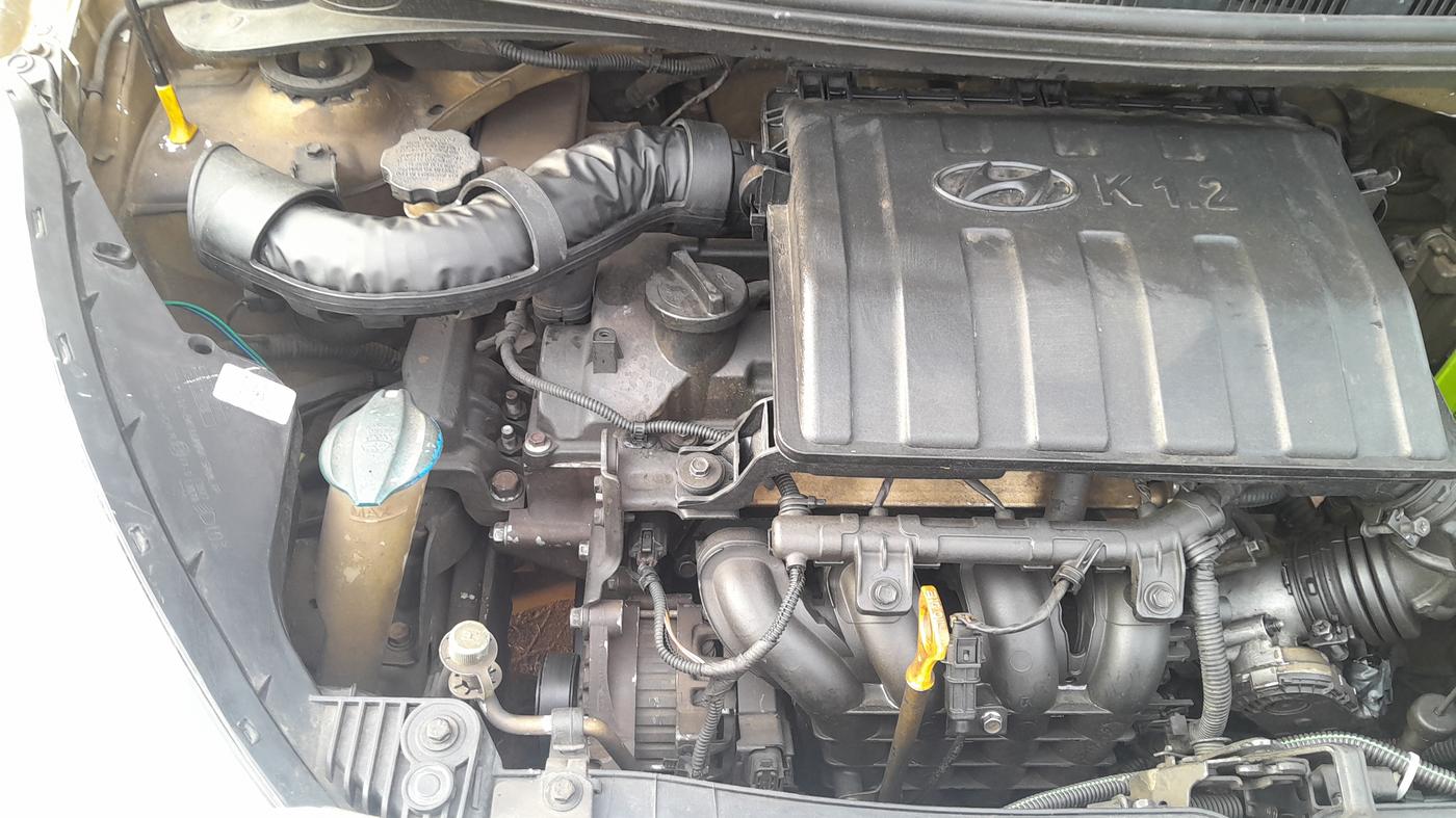 2014 Hyundai Xcent SX AT 1.2 (O), Petrol, Automatic, 78,893 km, Engine View - Right