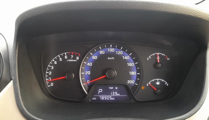 2014 Hyundai Xcent SX AT 1.2 (O), Petrol, Automatic, 78,893 km, Odometer Image