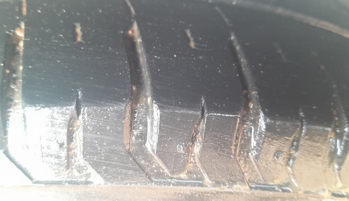 2014 Hyundai Xcent SX AT 1.2 (O), Petrol, Automatic, 78,893 km, Right Front Tyre Tread