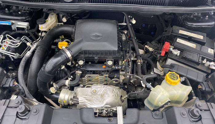 2021 Tata NEXON XZA+(O) DARK EDITION 1.2 RTN, Petrol, Automatic, 4,589 km, Open Bonet