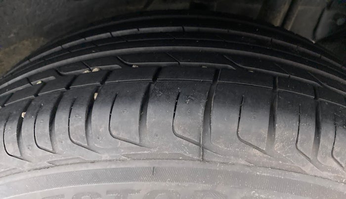 2021 Tata NEXON XZA+(O) DARK EDITION 1.2 RTN, Petrol, Automatic, 4,589 km, Left Rear Tyre Tread