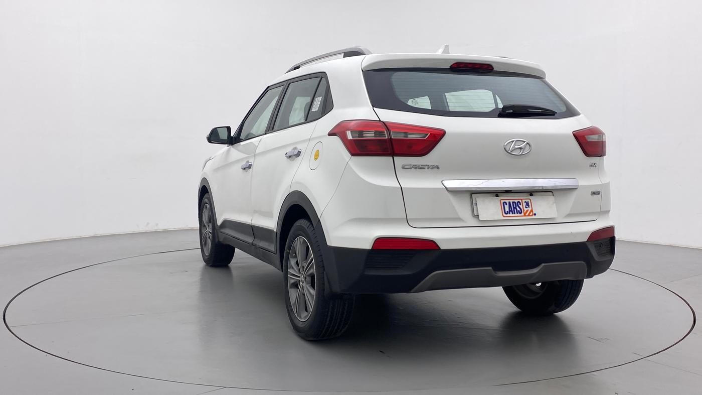 2017 Hyundai Creta SX PLUS AT 1.6 PETROL, Petrol, Automatic, 79,448 km, Left Back Diagonal