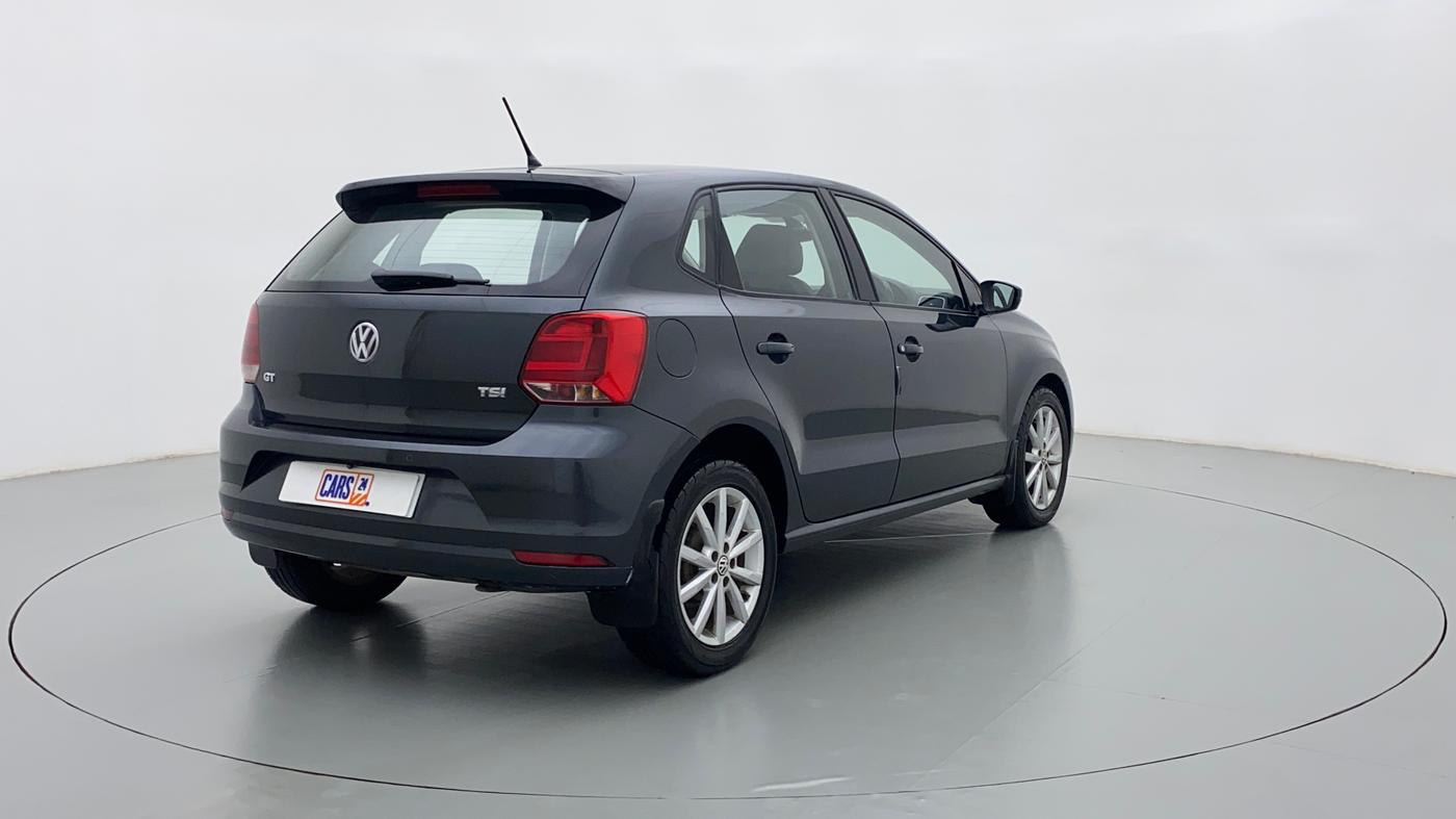 2017 Volkswagen Polo GT TSI 1.2 PETROL AT, Petrol, Automatic, 66,111 km, Right Back Diagonal