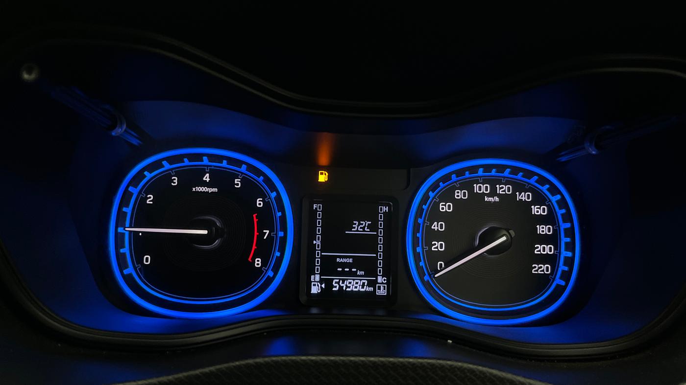 2021 Maruti Vitara Brezza ZXI PLUS, Petrol, Manual, 54,962 km, Odometer Image