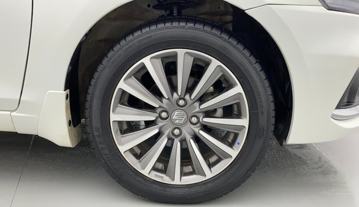 2022 Maruti Ciaz ALPHA  AT 1.5 SHVS PETROL, Petrol, Automatic, 7,536 km, Right Front Wheel