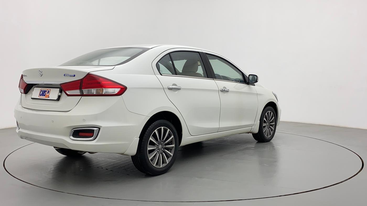 2022 Maruti Ciaz ALPHA  AT 1.5 SHVS PETROL, Petrol, Automatic, 7,536 km, Right Back Diagonal