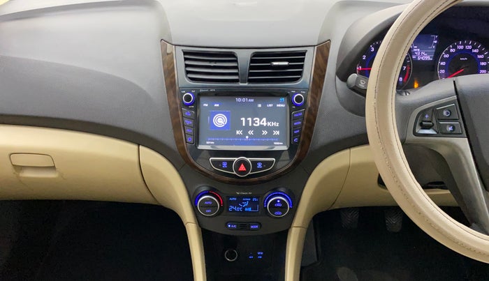 2016 Hyundai Verna FLUIDIC 4S 1.6 VTVT SX, Petrol, Manual, 64,164 km, Air Conditioner