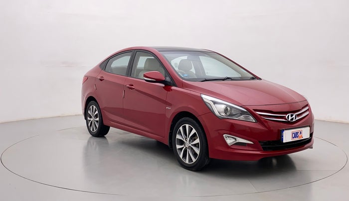 2016 Hyundai Verna FLUIDIC 4S 1.6 VTVT SX, Petrol, Manual, 64,164 km, Right Front Diagonal