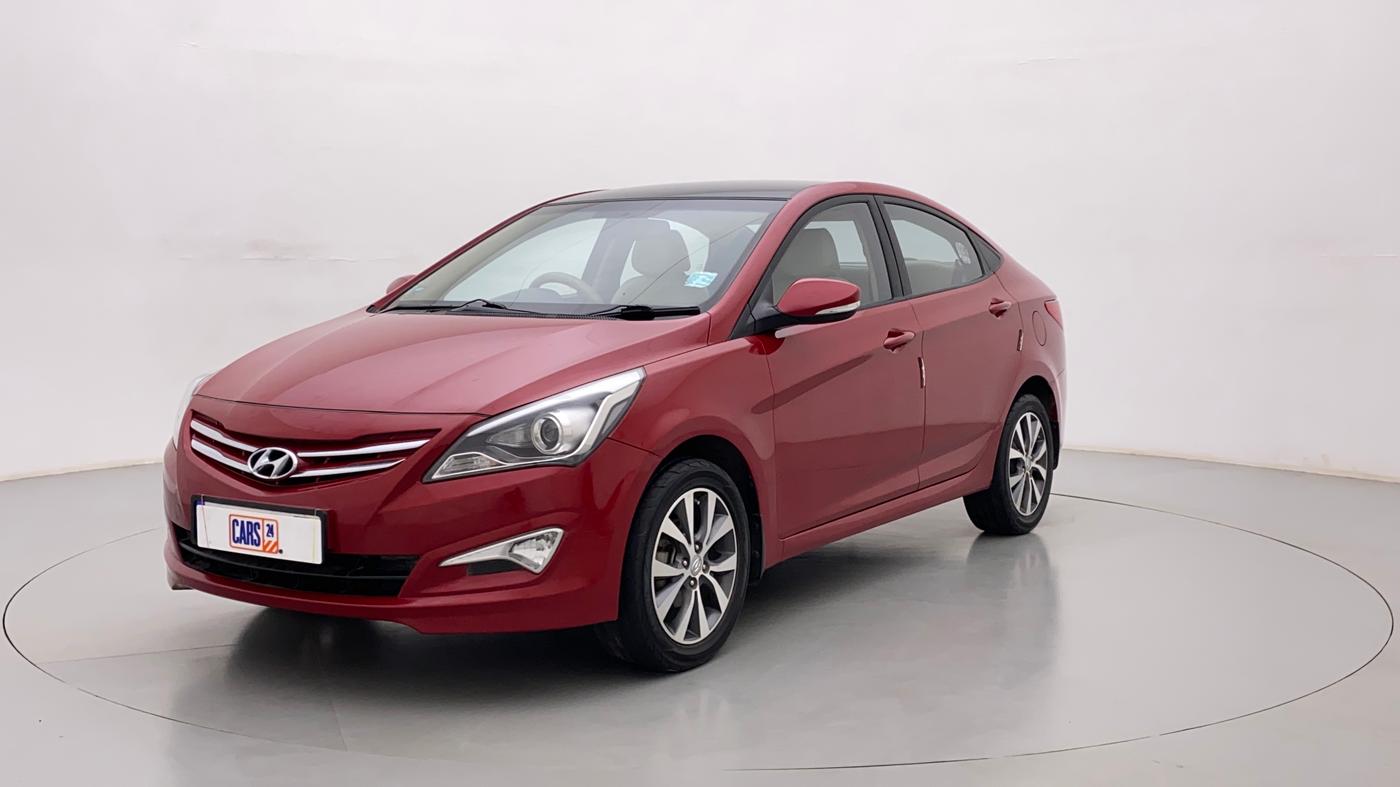 2016 Hyundai Verna FLUIDIC 4S 1.6 VTVT SX, Petrol, Manual, 64,164 km, Left Front Diagonal