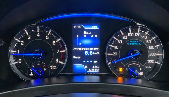 2019 Maruti Ciaz DELTA 1.5 SHVS MT PETROL, Petrol, Manual, 32,885 km, Odometer Image