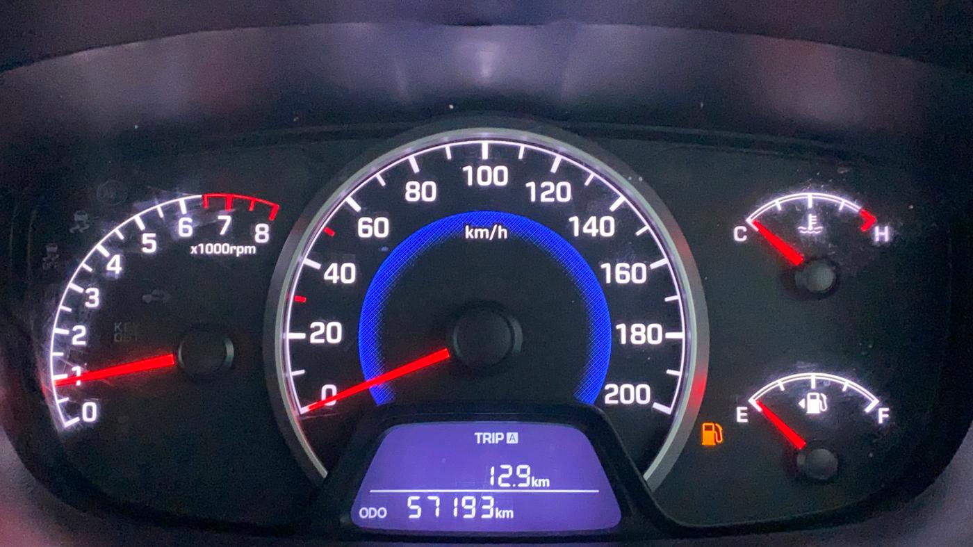 2017 Hyundai Grand i10 SPORTZ 1.2 KAPPA VTVT, Petrol, Manual, 57,258 km, Odometer Image