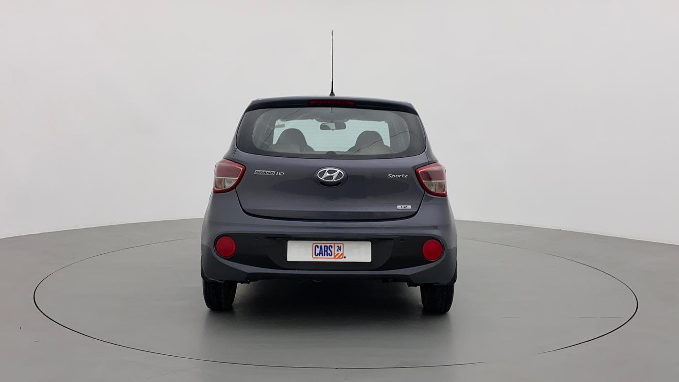 2017 Hyundai Grand i10 SPORTZ 1.2 KAPPA VTVT, Petrol, Manual, 57,258 km, Back/Rear