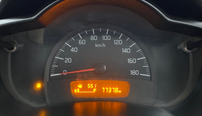 2018 Maruti Celerio VXI, Petrol, Manual, 77,377 km, Odometer Image