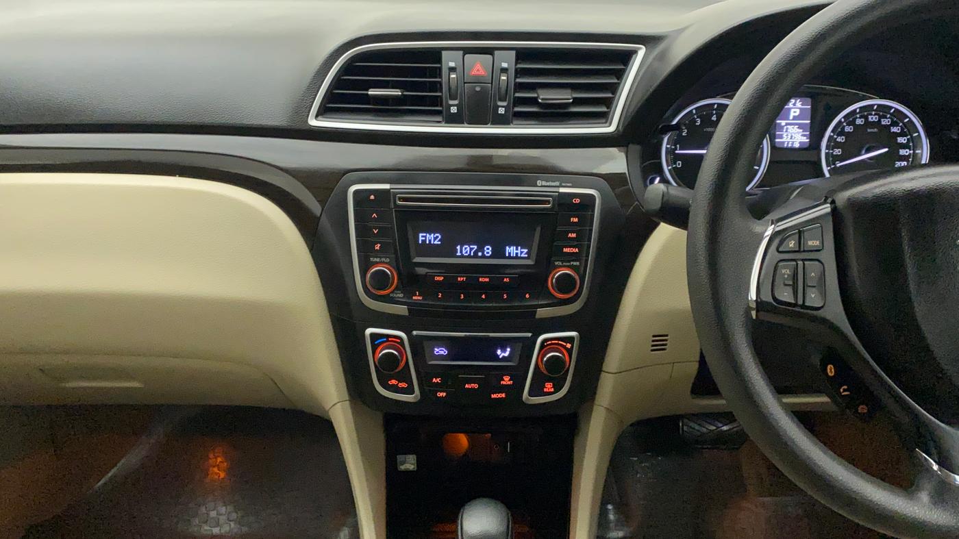 2018 Maruti Ciaz ZETA 1.4  AT PETROL, Petrol, Automatic, 53,796 km, Air Conditioner