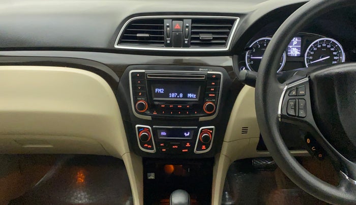 2018 Maruti Ciaz ZETA 1.4  AT PETROL, Petrol, Automatic, 53,796 km, Air Conditioner