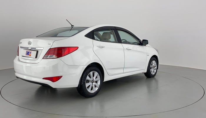 2015 Hyundai Verna FLUIDIC 1.6 CRDI S, Diesel, Manual, 47,361 km, Right Back Diagonal
