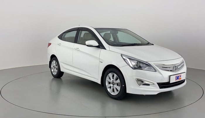 2015 Hyundai Verna FLUIDIC 1.6 CRDI S, Diesel, Manual, 47,361 km, Right Front Diagonal