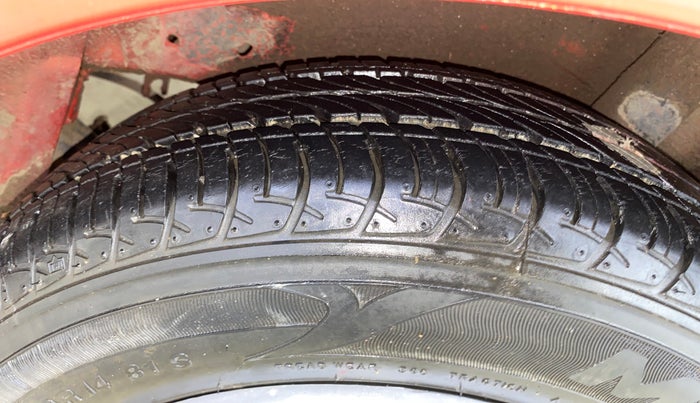 2014 Maruti Celerio VXI AMT, Petrol, Automatic, 34,157 km, Left Rear Tyre Tread