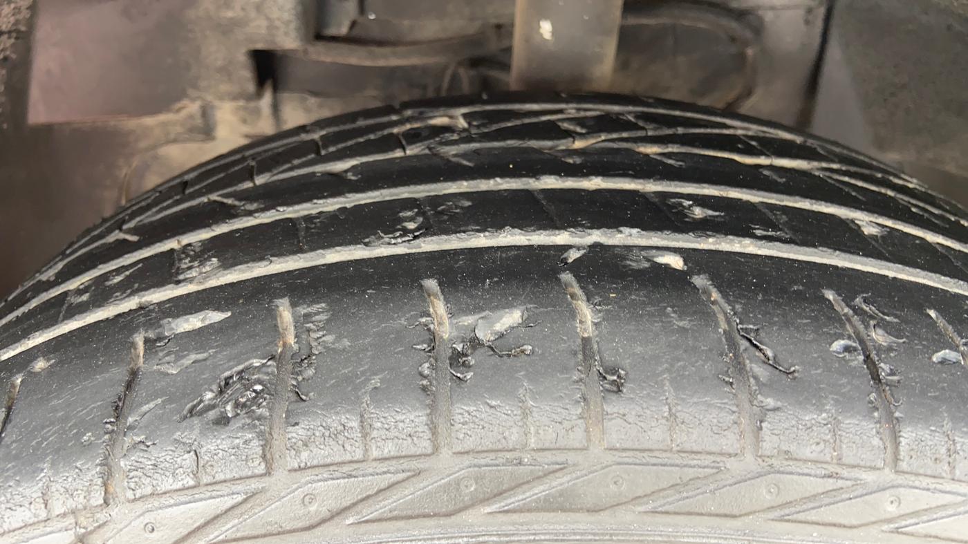 2021 Tata NEXON XZ PLUS PETROL, Petrol, Manual, 43,746 km, Left Front Tyre Tread