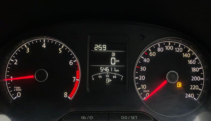 2019 Volkswagen Polo COMFORTLINE 1.0L MPI, Petrol, Manual, 54,826 km, Odometer Image
