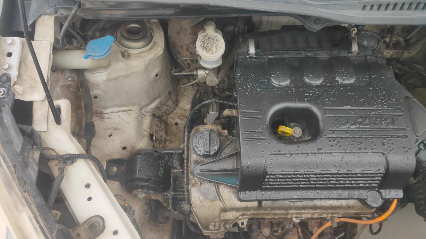2018 Maruti Wagon R 1.0 VXI AMT, Petrol, Automatic, 89,022 km, Engine View - Right