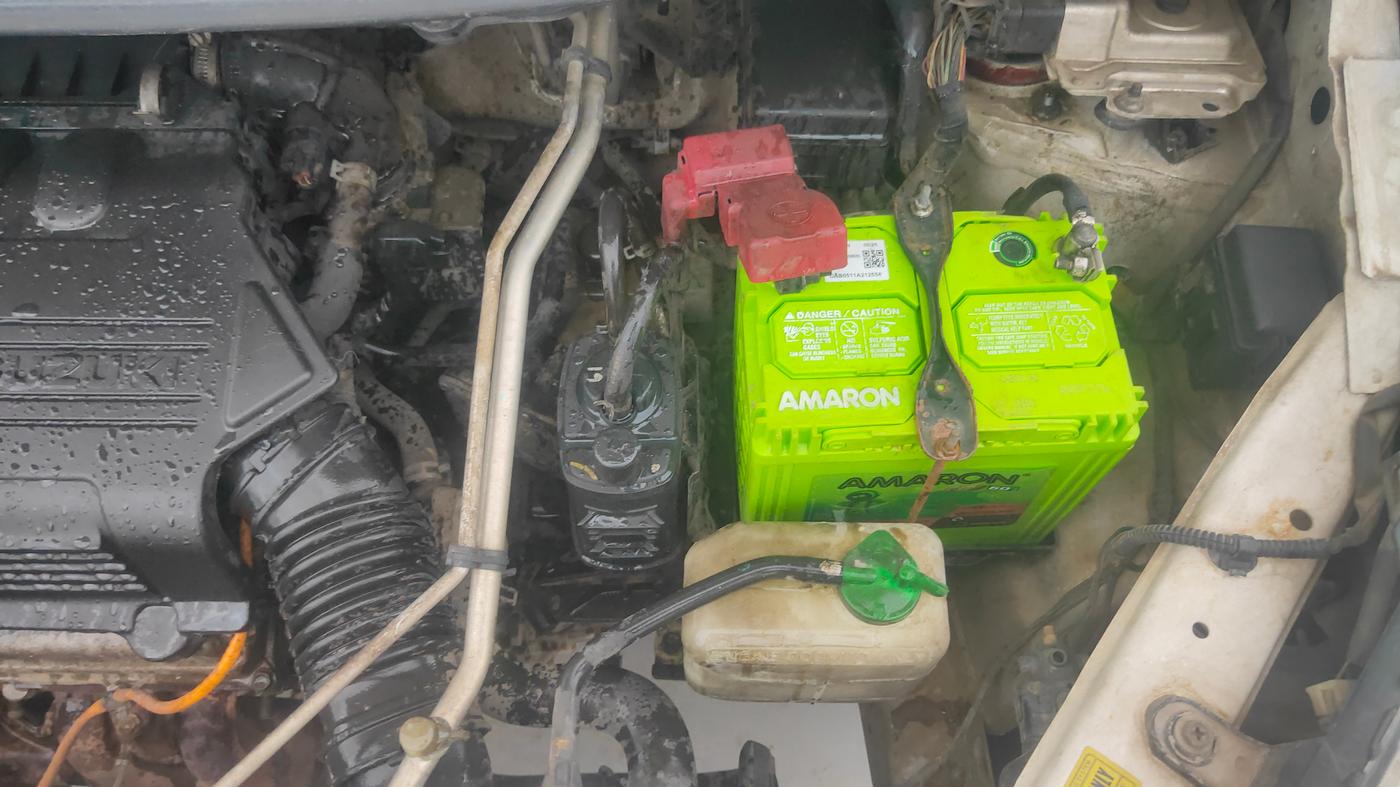 2018 Maruti Wagon R 1.0 VXI AMT, Petrol, Automatic, 89,022 km, Engine View - Left
