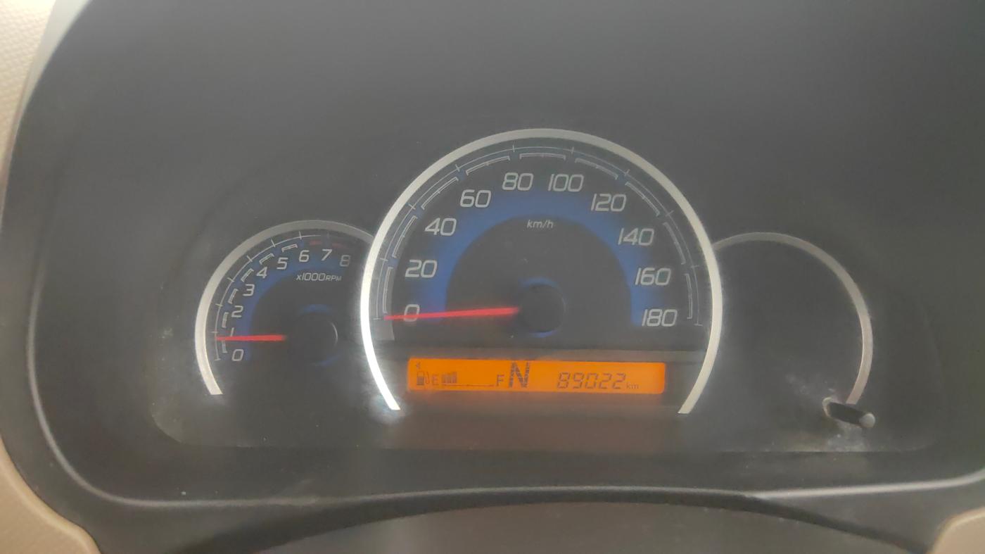 2018 Maruti Wagon R 1.0 VXI AMT, Petrol, Automatic, 89,022 km, Odometer Image