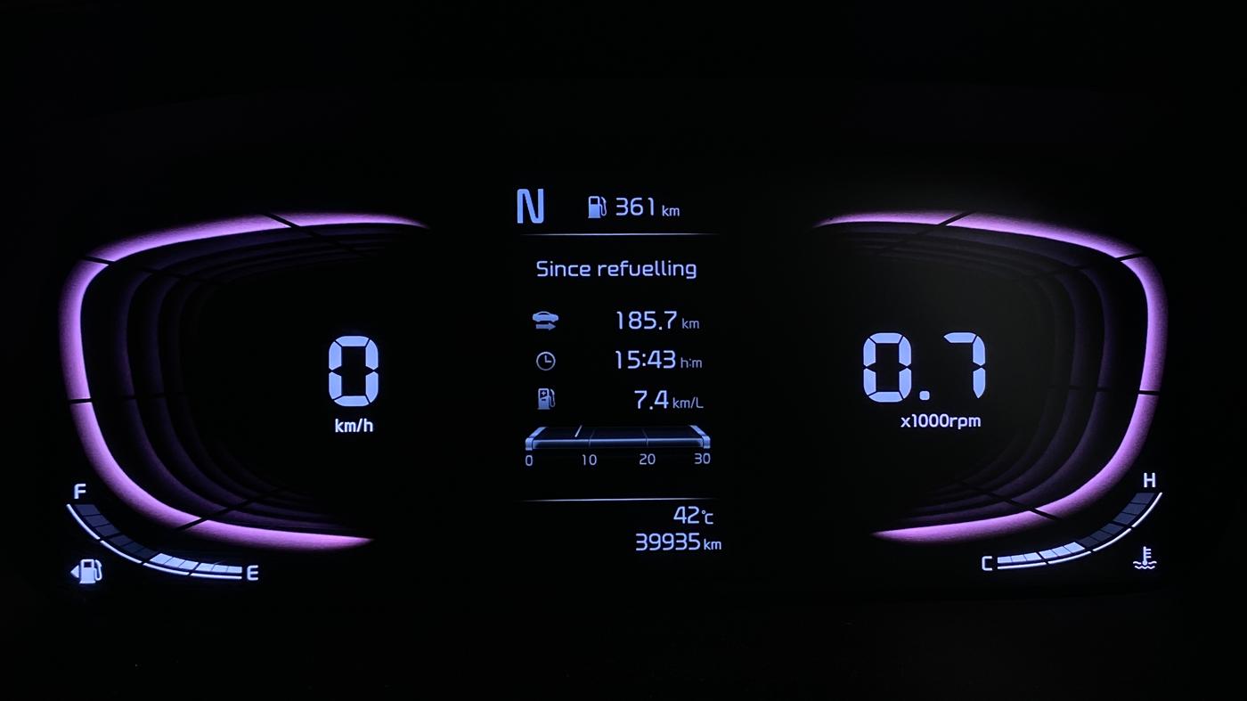 2022 KIA CARENS LUXURY PLUS 1.5 DIESEL AT 7 STR, Diesel, Automatic, 39,932 km, Odometer Image