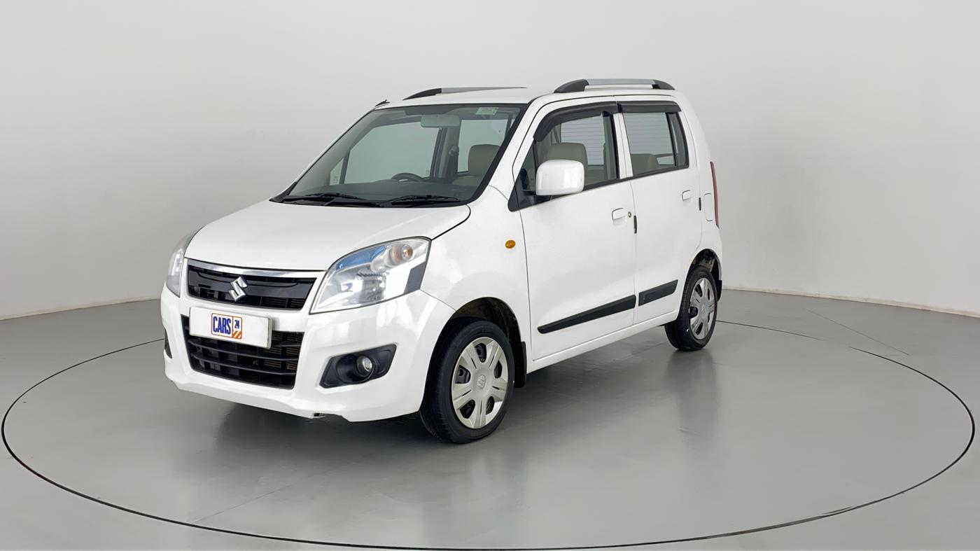 2018 Maruti Wagon R 1.0 VXI, Petrol, Manual, 14,172 km, Left Front Diagonal